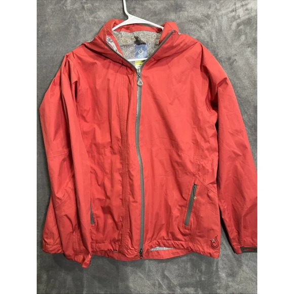 Isis Tempest Womens XL Water Resistant Jacket Hooded Outdoor Hiking Breathable - Picture 1 of 7